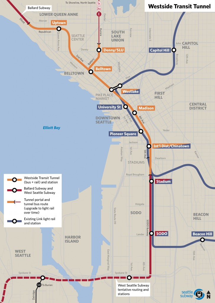 What We’re Reading: An Alternative Seattle Subway - The Urbanist