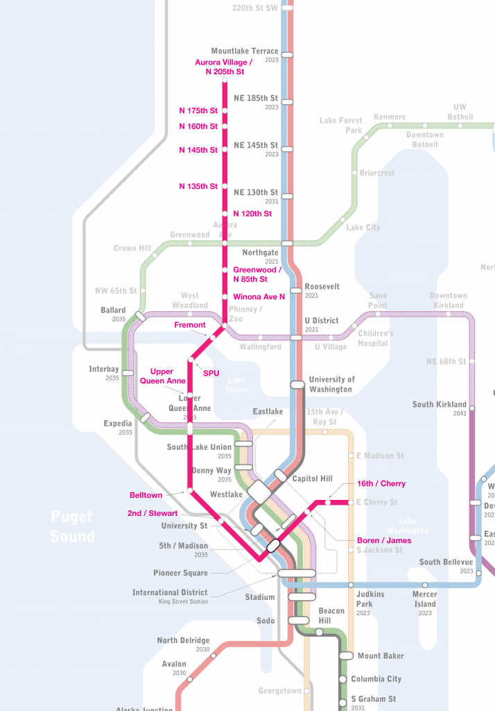 Building ST4: The Case For Upgrading RapidRide E To Rail - The Urbanist