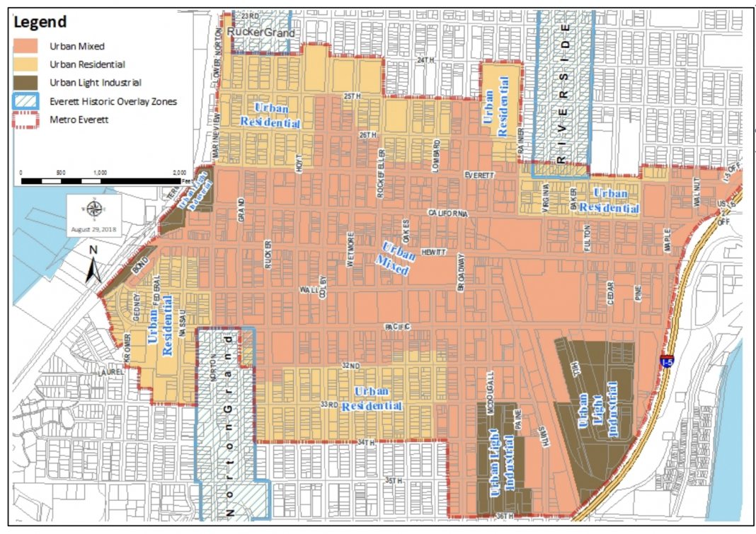 Everett Adopts Rezones Topping Out at 25 Stories - The Urbanist