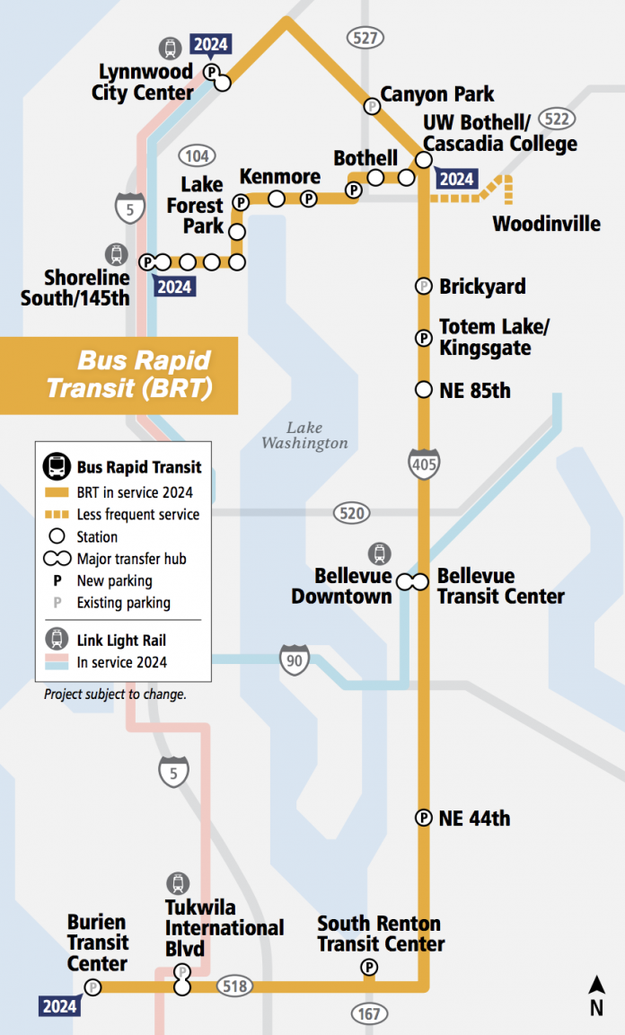 Sound Transit Unveils I-405 Brt Station Refinements, Seeks Feedback On 