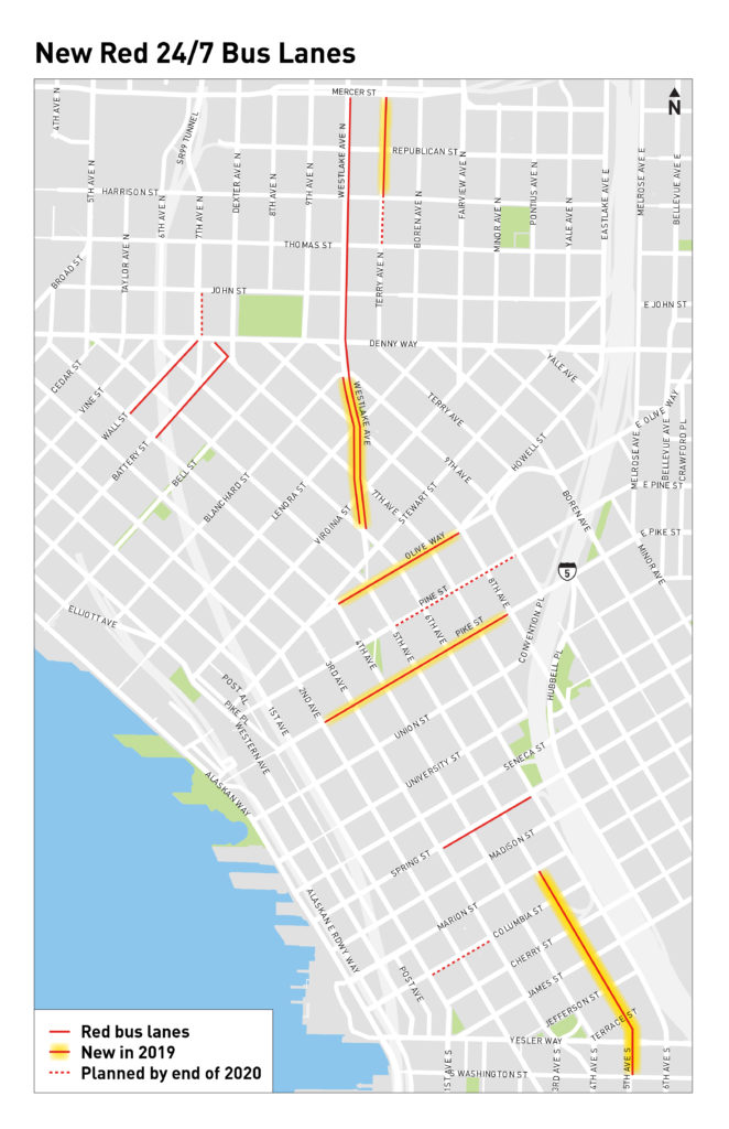 Seattle Should Paint These 9 Bus Lanes within a Year - The Urbanist