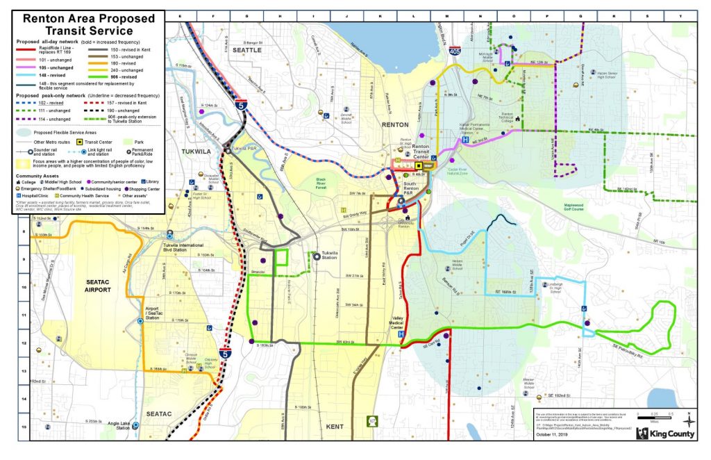 Metro Enters Next Phase of Kent, Renton, and Auburn Bus Restructure ...