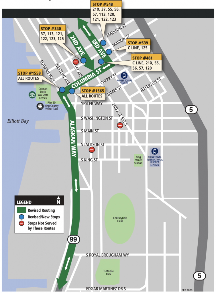 Columbia Street Two-Way Bus Corridor Opens Saturday - The Urbanist