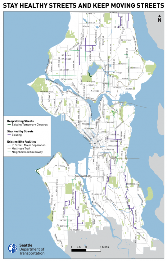 SDOT Is Deploying New Stay Healthy Streets Signage, but Permanent ...