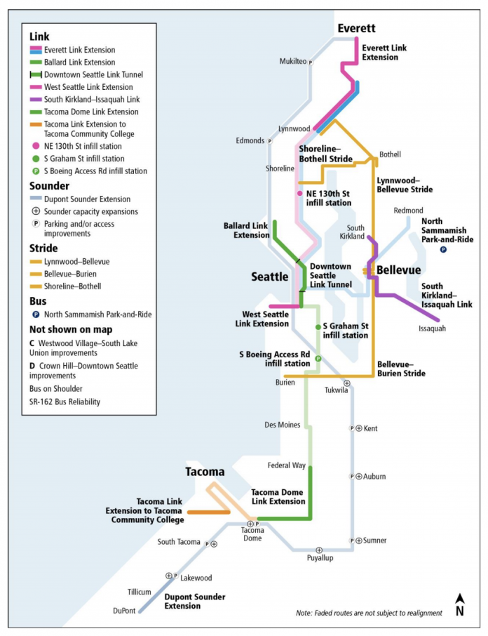 Sound Transit 3 Program Realignment Begins at Board Workshop - The Urbanist