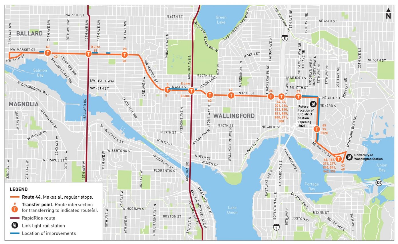 60% Designs for Route 44 Add Some Pedestrian Improvements - The Urbanist