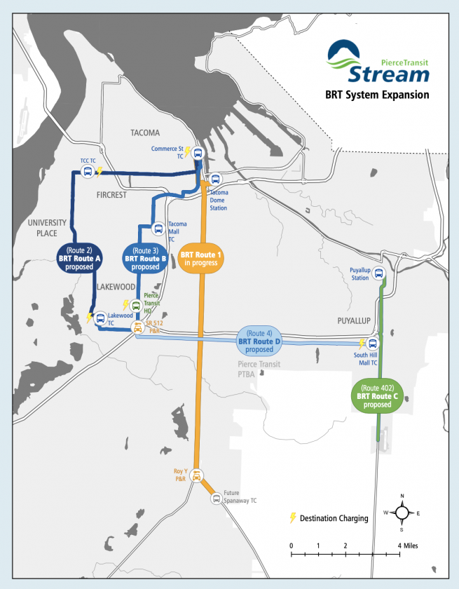 Pierce Transit Shelves Pacific Avenue BRT, Pivots to Delivering Express ...