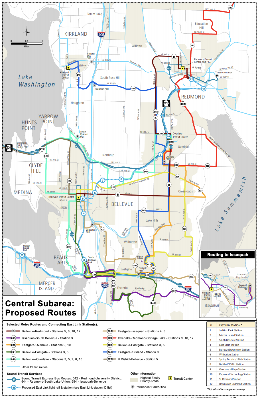Metro and Sound Transit Unveil Proposed East Link Bus Restructure - The  Urbanist