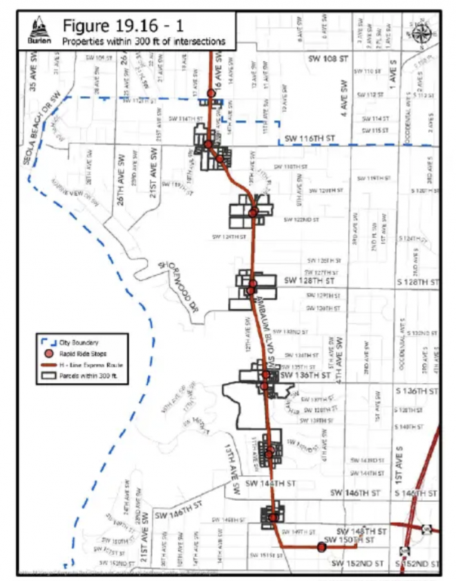 Burien Adopts Pedestrian-Oriented RapidRide Station Overlay Development ...