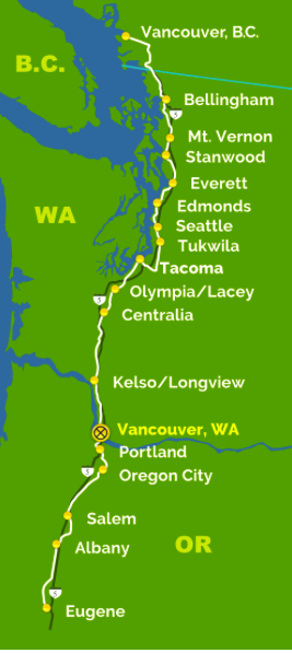 amtrak-cascades-map - The Urbanist