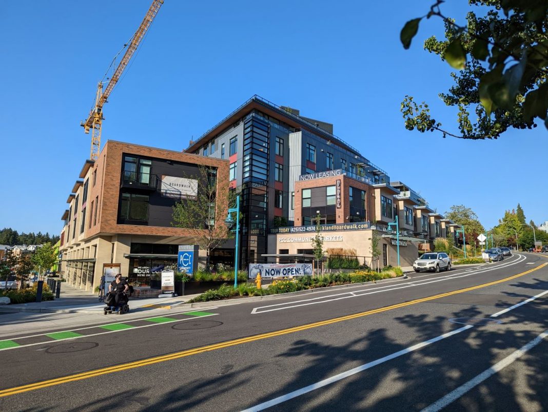 Downtown And Rose Hill Kirkland S Corridor Of Dense New Development   410 Kirkland Way 1068x804 