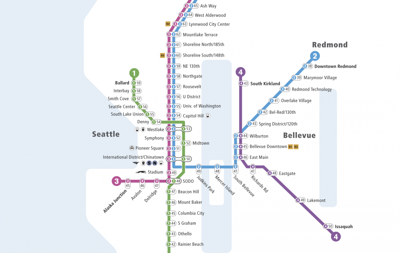 Station Codes Are Set to Replace Pictograms in Sound Transit’s Link ...