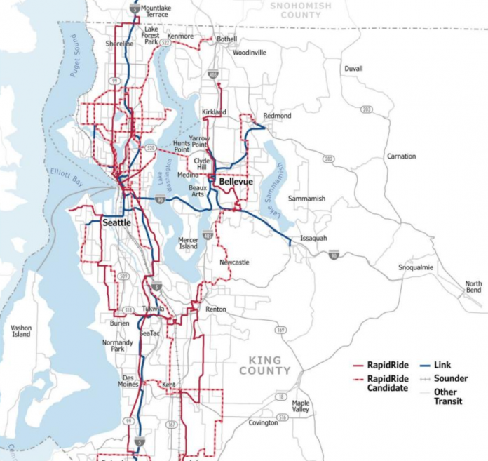 Metro Launches The H Line, Its First RapidRide Line In Nine Years - The ...