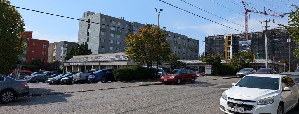 Two new wings of Northaven being built on both sides of the old building